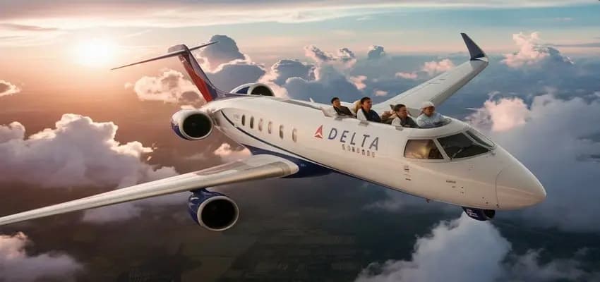 What do you get when flying with Delta?