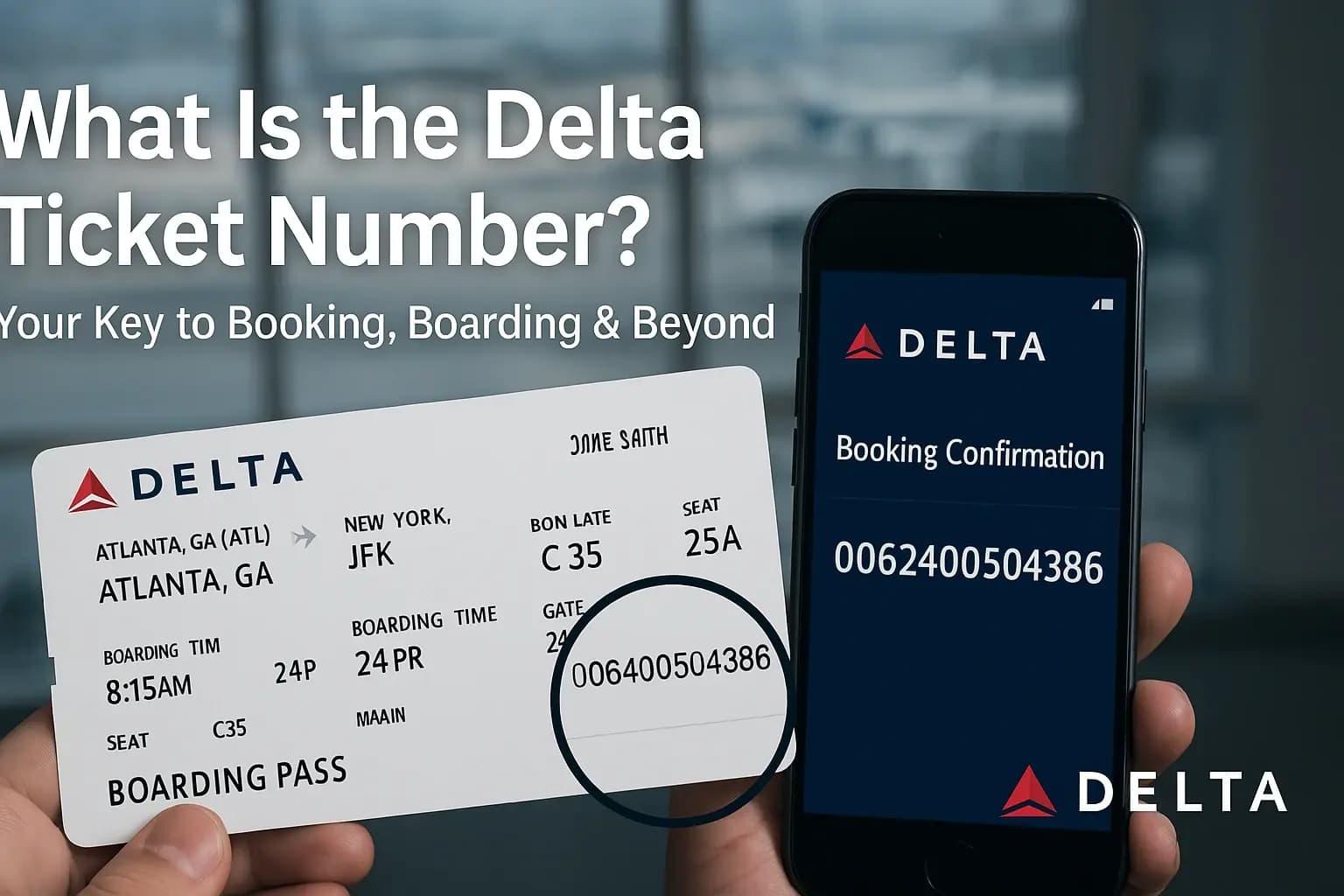 What Is The Delta Ticket Number?