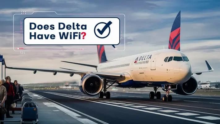 Does Delta have WiFi?