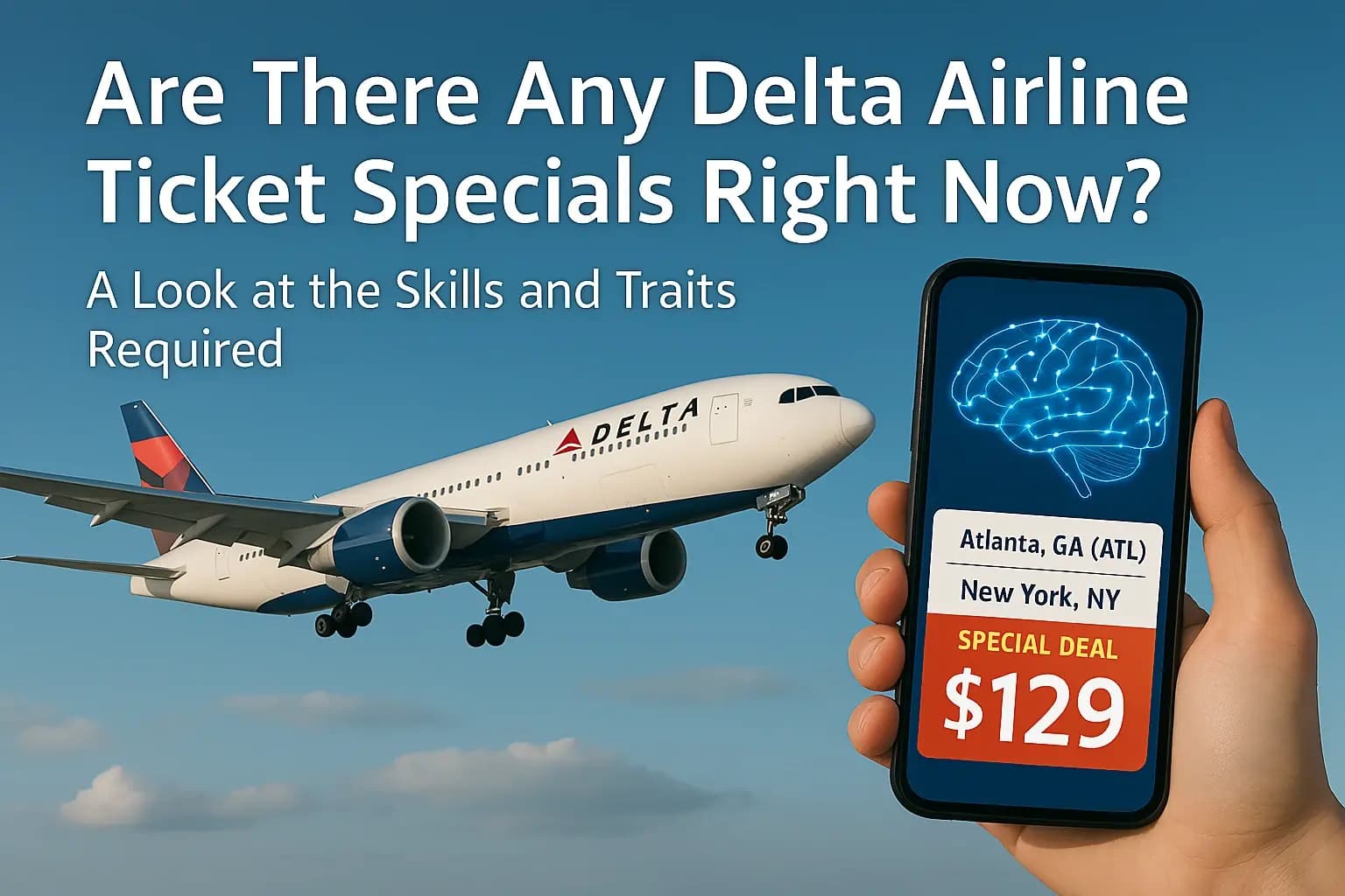 Are There Any Delta Airline Ticket Specials Right Now?