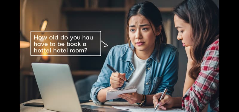 How old do you have to be to book a hotel room? The guide you need