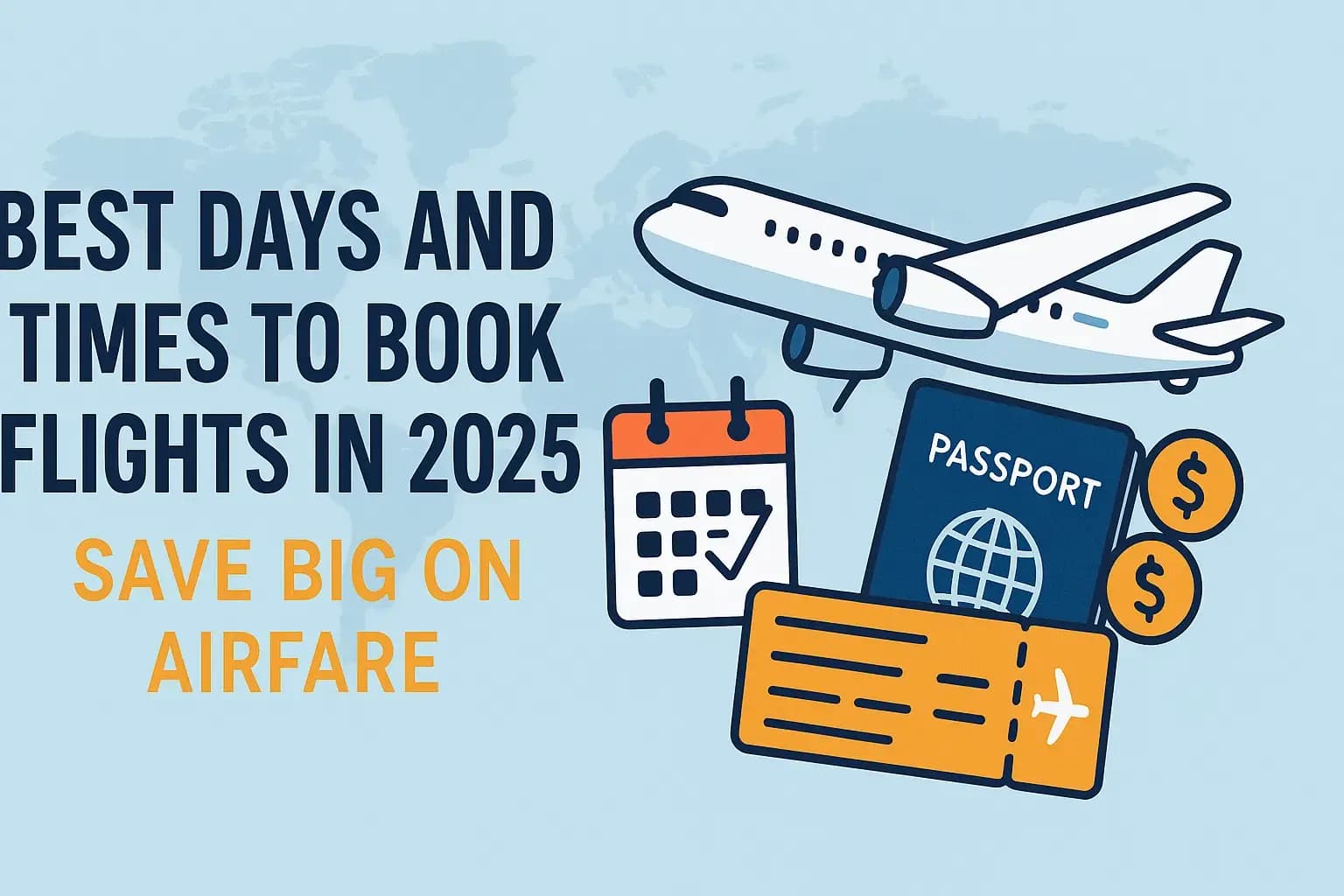 Best Days and Times to Book Flights in 2025: Save Big on Airfare