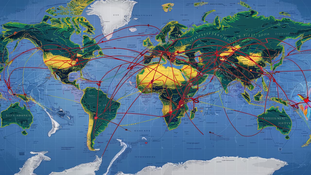 What is airline route planning?